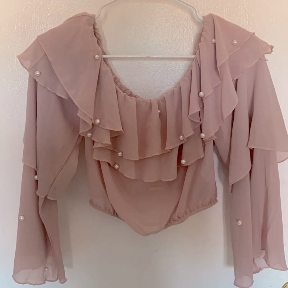 Ruffle blouse